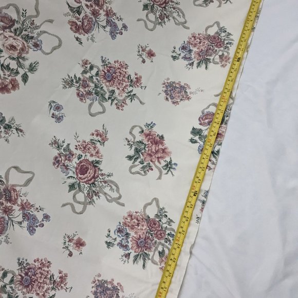 Vintage Croscill Home Fashions Twin Sheets and Curtains Set JCP Floral Boho Vict - Picture 11 of 14